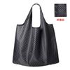 Bolsa de Compras en Stock, Tote Grande de Tela Floral, Bolsa Ecológica de Poliéster, Bolsa Plegable, Bolso de Hombro con Correa Ancha, Gran Capacidad