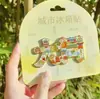 Imanes de Nevera Metálicos Datong para Fotos de Viaje, Imanes de Nevera con Fuente de las Grutas de Yungang, Imanes de Nevera Souvenir Cultural y Creativo de Tendencia Nacional