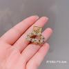 Pinza de agarre de perlas de alta calidad y tamaño pequeño, horquilla pequeña y exquisita para medio cabello, nuevo accesorio para la cabeza para mujer 2025, pinza para la parte posterior de la cabeza