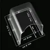 Máquina de Control de Acceso, Máquina de Reconocimiento Facial, Cubierta de Medición de Temperatura, Caja de Protección para Lector de Tarjetas, Protección Solar para Exteriores, Cubierta Metálica para Lluvia, Engrosado