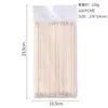 Palito de Laranja para Nail Art de Tamanho Múltiplo, Palito de Madeira para Nail Art, Ferramenta de Pontilhismo, Palito de Bambu, 100 Peças, Ferramenta de Nail Art Embossada