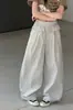 Pantalones de Verano Finos para Niñas con Enfriamiento de Aire 2026 Nuevo Estilo Ropa de Verano para Niña Pantalones Rectos de Pierna Ancha Dulces con Encaje y Volantes