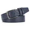 Cinto masculino de couro fábrica transfronteiriça em estoque atacado direto cinto masculino perfurado cinto de calça retrô cinto de terno masculino