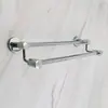 Toallero Acero Inoxidable 304 Almacenamiento de Toallas de Baño Barra para Colgar Barra de Toallas de Baño Montada en la Pared Barra Única Barra Doble