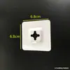 Peça Quadrada de Vidro Pendurada Espelho de Banheiro Gancho Grande Médio Pequeno Ornamento Pendurado de Vidro Ferragens Acessórios para Porta-Retrato