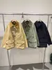 Chaqueta de Pana Suave de Longitud Media Unisex con Solapa al por Mayor en Stock