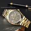 Fábrica de PPF Transfronterizo 4500V Volante Hueco Transparente Reloj Mecánico Automático para Hombre, Acero Inoxidable, Comercio Exterior