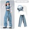Roupas de Jazz Dance para meninas, doces e estilosas, outono e inverno, infantis e femininas, para apresentações em grupo, borboleta, coração, hip hop infantil, passarela, roupas da moda