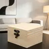 Caja de Joyería de Madera Maciza Creativa Zakka Caja de Regalo de Madera Caja de Almacenamiento Caja de Regalo de Escritorio Caja de Madera