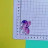Pony Sorvete de Verão Grande de Acrílico Polly Patch Grampo de Cabelo Broche Insígnia Acessórios para Roupas DIY