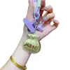 Chaveiro Pingente de Bolsa de Presente em Ouro Puro 999 Personalizado no mesmo estilo de Shuibei, para boa sorte e prosperidade, adequado para promoção em transmissões ao vivo