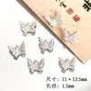 [Mariposa] Nuevo y genial colgante de aleación china, hecho a mano, con cuentas, pulsera, collar, joyería, cuentas sueltas, accesorios