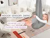 Venta al por mayor de fábrica, Columpio Sensorial Personalizado, Hamaca de Entrenamiento de Integración Sensorial, Instalaciones de Juego para Jardín de Infancia, Soporte para Columpios Personalizados