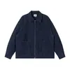 Frontera Norte Ropa de Trabajo de Algodón Estilo Americano de Moda Marca 2025 Invierno Nuevo Bolsillo con Parche Chaqueta de Trabajo Abrigo de Algodón Grueso Cálido para Hombre