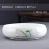 Maceta de flor de hada del agua cerámica cobre Herba hidropónica Torre bambú una hoja loto cuenco loto Herba Lysiana maceta especial sin agujero tamaño grande pequeño