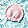 Gorro de natación de silicona de alta elasticidad transfronterizo para adultos, unisex, impermeable, no restrictivo, especializado para equipo y entrenamiento de natación, comercio exterior