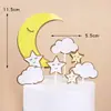 Globo Aerostático Horneado Pastel Piloto de Combate Decoración Niños Niñas Tarjeta de Pastel Decoración Tema Cumpleaños