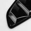 Modificação de carro adequada para Ford Mustang 15-17 painel de entrada de ar lateral obturador de saída de ar falso na janela lateral traseira