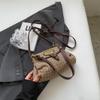 Bolso Maillard Pequeño Crowdsourcing Bolso de Otoño e Invierno 2025 Nuevo Vintage de Hombro Cruzado Bolso Plisado de Moda para Mujer que Combina con Todo