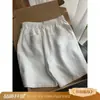 Shorts de Lino Color Natural Estilo Old Money para Hombre, Nuevo Diseño de Verano con Cordón, Corte Recto Holgado, Pantalones de Longitud Media
