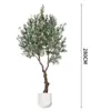 Planta Verde Artificial Falsa 2.8 m Árbol de Olivo Decoración Interior y Exterior Árbol de Olivo de Comercio Exterior