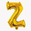 Globo de aluminio de cuerpo delgado de 16 pulgadas, letras pequeñas en inglés A-Z, para venta al por mayor transfronteriza, decoración de cumpleaños, boda, sala de bodas