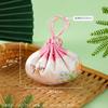 Bolsita Personalizada de Alta Gama, Bolsita de Estilo Antiguo, Bolsita con Borla de Palacio, Bolsa Vacía, Colgante para Coche, Admite Personalización Corporativa
