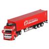 Brinquedos Infantis Puxar para Trás Liga Container Transporte Caminhão Grande Caminhão Container Caminhão Expresso Tanque de Óleo Trailer Modelo Brinquedo