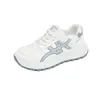 Tênis Branco Estilo Alemão para Mulheres, Malha Respirável, Novo Lançamento Verão 2026 Versátil Tendência Casual Esportivo para Corrida