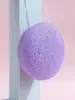Fábrica dedicada a esponja facial de konjac liofilizado algodão para lavar o rosto bola de bolha de limpeza facial esponja de limpeza esfoliante