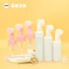 Cepillo de Espuma de Silicona con Forma de Corazón de Múltiples Especificaciones 42 Dientes Botella de Espuma Botella Espumadora Limpiador Facial Botella de Mousse Limpiador Masajeador Desmaquillante
