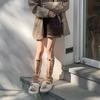 Calcetines japoneses de otoño e invierno para niños, calcetines estándar de tela, calcetines altos con rayas verticales grandes, estilo académico, venta al por mayor de fábrica
