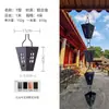 Corrente de Chuva Villa Roxa, Corrente de Chuva para Beirais Estilo Japonês, Corrente de Drenagem, Corrente Guiadora de Água para Pátio, Canalizador de Água para Calha, Corrente de Chuva de Liga de Alumínio