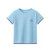 Camiseta de Verano para Niños 2026 Modelo Nuevo para Niños, Manga Corta de Secado Rápido, Transpirable de Malla, Corte Holgado, Camiseta Deportiva para Niños Pequeños