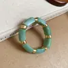 Pulsera de Acrílico Empalmado Cuadrada Redonda Moda Retro Pulsera para el Trabajo Pulsera Personalizada Pulsera de Diseño de Nicho