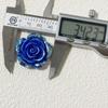 Novo cartão luminoso Mabei cor sólida azul escuro rosa 34mm japonês faça você mesmo feito à mão loja material atacado trabalhador