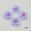 Flor de Rosa de Cinco Pétalos Simulación con Centro, Pasador de Flor de Rosa, Accesorio para el Cabello, Estilo Hanfu, Abanico de Boda, Arreglo de Pared de Flores, Caja de Flores