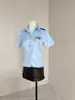 Traje Profesional de Policía para Role-Playing Falda Ajustada al Cuerpo que Resalta las Caderas Sin Quitarse Traje de Marinero Sexy Ajustado al Cuerpo para Actuación en Discoteca