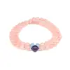 Ins diseño de nicho pulsera de cristal rosa multi-círculo moda para mujer pulsera collar de piedra Tianhe amatista joyería de doble uso