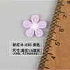 16mm Grampo de Cabelo Headdress Material Florzinha Coreana Fofa de Cinco Pétalas Acessórios de Flor para Sapatos Infantis Acessórios para Leggings 430
