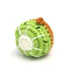 Colgante de Fruta Tejido a Crochet Hecho a Mano Colgante para Llavero Tejido con Lana Colgante de Muñeco de Dibujos Animados Tejido para Bolso