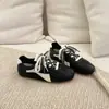 Estilo Francés Plano de Ballet Zapatos de Entrenamiento Alemanes para Mujer 2026 Otoño Nuevos Zapatos Blancos Deportivos Casuales Zapatos de Tabla Zapatos de Forrest Gump