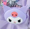 Ropa para Niños Kuromi Otoño e Invierno 2025 Nuevo Bebé Terciopelo Sudadera Falda Ropa para Niños K-Style Dibujos Animados Falda de Princesa
