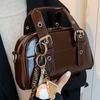 Bolsos para Mujer 2025 Primavera Novedad de Moda para Mujer Retro de Mano Bolso Cuadrado Pequeño Diseño Nicho Bolso Bandolera de un Solo Hombro