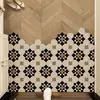 Alfombra de Piso Anillo de Seda Moderna Simple Resistente a la Suciedad para Puerta Raspa-Lodo de Entrada Antideslizante Felpudo Cortable Alfombra de Piso para Entrada