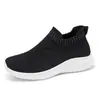 Zapatos Deportivos para Mujer, Zapatos de Verano para Caminar y Casuales para Mujer, Zapatos para Correr de Fly-Knit Transpirable, Suministro Transfronterizo de Calcetines y Zapatos Nuevos de Talla Grande