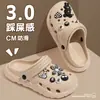 Zapatos Croc Populares Verano 2025 Zapatos Croc de Punta Cerrada para Mujer, Antideslizantes, Duraderos de EVA, Adecuados para Uso en Casa y al Aire Libre, para Hombres y Parejas