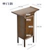 Nuevo Vestíbulo de Entrada Estilo Chino, Vestíbulo Zen, Mesa de Entrada, Caja de Tira para Sala de Estar Minimalista Moderna, Mesa de Vista Lateral, Gabinete de Entrada Shihua