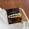 Pinza Ondulada para el Cabello de Acetato Estilo Coreano para Mujer, Accesorio para el Flequillo Lateral Tipo Pato, Herramienta para Ordenar el Cabello de la Frente Pasador