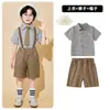 Disfraces de Actuación para Niños para el 1 de Junio, Camisas a Cuadros para Estudiantes de Primaria, Uniformes de Coro, Atuendos de Actuación, Disfraces de Baile para Foto de Graduación de Preescolar